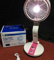 LR Rechargeable Folding Fan And Light ( LR 2018 )