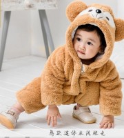 NEW  BABY BEAR ROMPERS ( Brown)