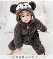NEW  BABY BEAR ROMPERS (Black)